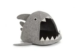 Zeller Present Kuschelhöhle Hai, Grau