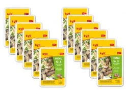 Kyli Nassfutter Adult Sensitive, Menu Nr. 3, 12 x 100 g