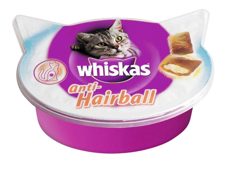 Whiskas Katzen-Snack Anti Hairball, 8 x 60g 4 Whiskas Katzen-Snack Anti Hairball, 8 x 60g – Bild 2