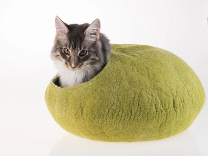 Kivikis Kuschelhöhle Cat Cave birch green 5 Kivikis Kuschelhöhle Cat Cave birch green – Bild 3