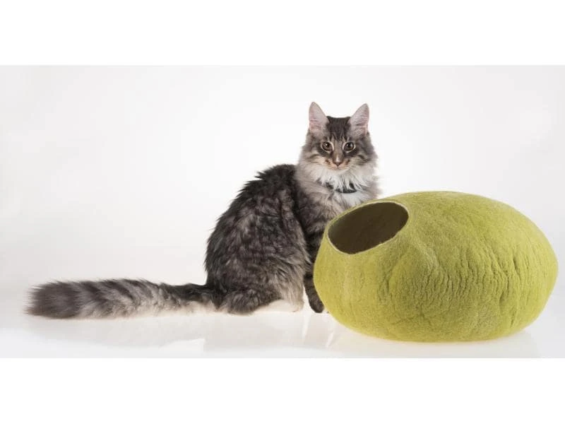 Kivikis Kuschelhöhle Cat Cave birch green 8 Kivikis Kuschelhöhle Cat Cave birch green – Bild 6