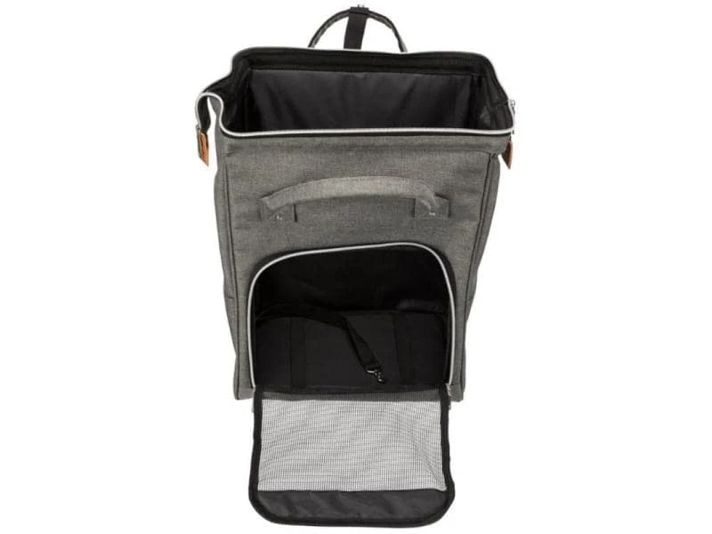 Trixie Tiertransport-Rucksack Ava, Grau 4 Trixie Tiertransport-Rucksack Ava, Grau – Bild 2