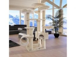 PetHomes Kratzbaum Swiss Dream 230 - 255 cm Beige -Katzenwelt Verkaufsgeschäft 53894598 xxl