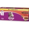 Whiskas Nassfutter 1+ Klassische Auswahl in Sauce, 40 x 100g -Katzenwelt Verkaufsgeschäft 57682789 xxl