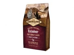 Carnilove Trockenfutter Cat Adult Energy Rentier, 6 kg