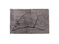 Dogs smarter by design Vorleger Dirty Cat LitterMat grau S