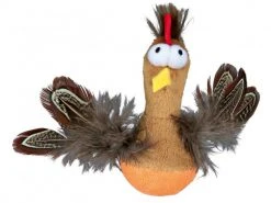 Trixie Katzen-Spielzeug Steh-auf-Huhn 10 cm