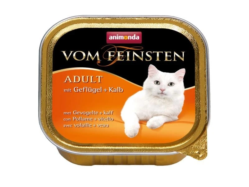Animonda Nassfutter Vom Feinsten Adult Geflügel & Kalb, 100 g 3 Animonda Nassfutter Vom Feinsten Adult Geflügel & Kalb, 100 g