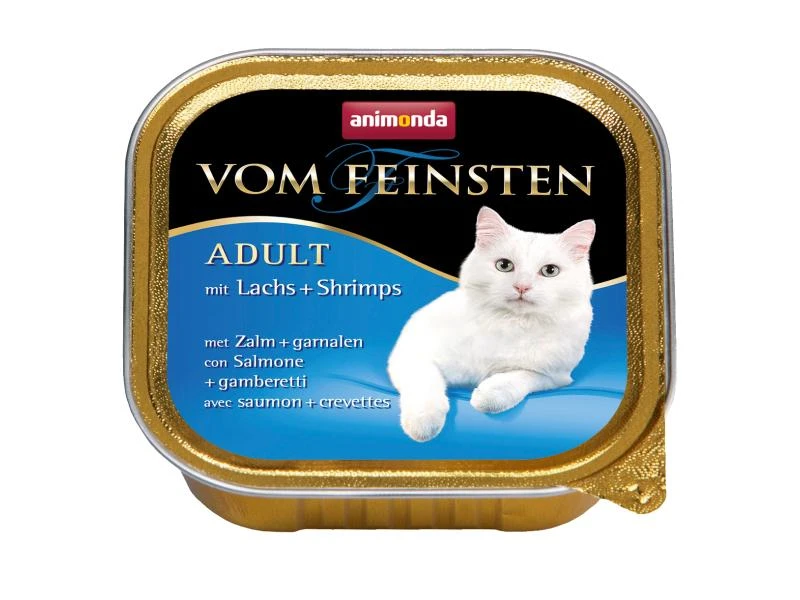 Animonda Nassfutter Vom Feinsten Adult Lachs & Shrimps, 100 g 3 Animonda Nassfutter Vom Feinsten Adult Lachs & Shrimps, 100 g