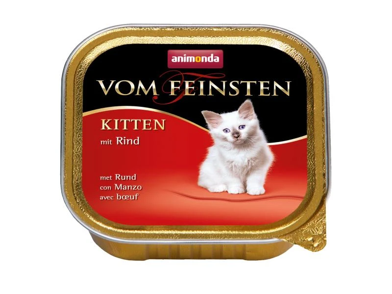 Animonda Nassfutter Vom Feinsten Kitten Rind, 100 g 3 Animonda Nassfutter Vom Feinsten Kitten Rind, 100 g