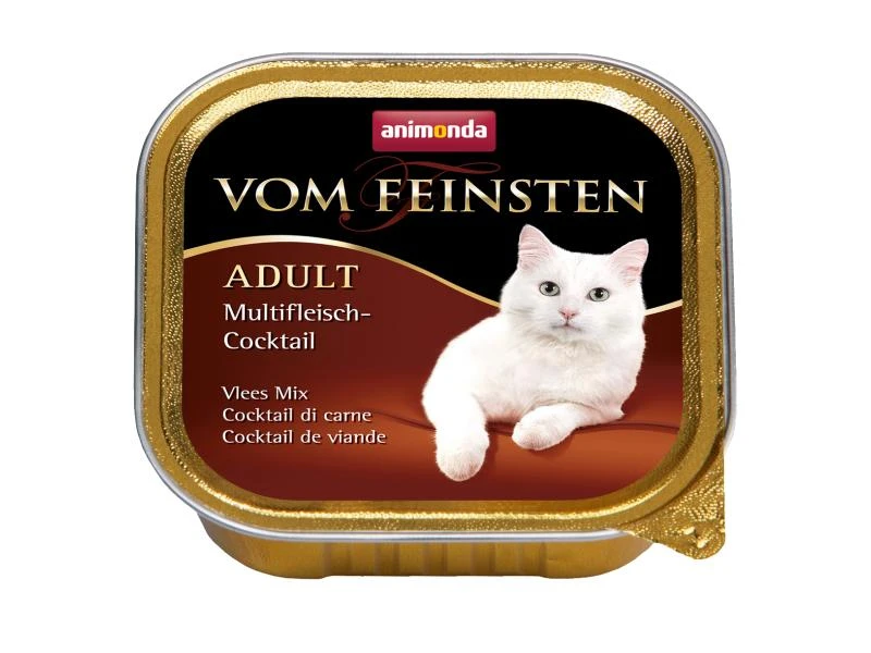 Animonda Nassfutter Vom Feinsten Adult Multi-Fleischcocktail, 100 g 3 Animonda Nassfutter Vom Feinsten Adult Multi-Fleischcocktail, 100 g