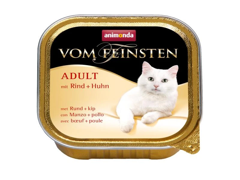 Animonda Nassfutter Vom Feinsten Adult Rind & Huhn, 100 g 3 Animonda Nassfutter Vom Feinsten Adult Rind & Huhn, 100 g